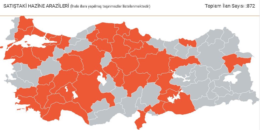 38 İle Milli Emlak Piyangosu! Emlak Vergisi Muafiyeti, KDV'siz, 313 TL Taksitle Satılık 250 M2 Arsa, Tarla, Hazine Arazi