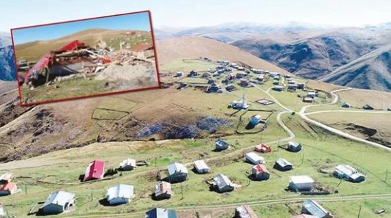 Karadeniz Yaylalarında Yıkım Tekrar Başladı! Kaçak Yapılar Tek Tek Yıkılıyor