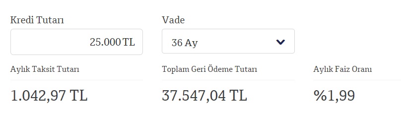 Bankalardan İhtiyaç Kredisi Faizlerine Döviz Atağı Ayarı! 25 Bin TL İhtiyaç Kredisinin Yeni Taksit Hesaplamaları!