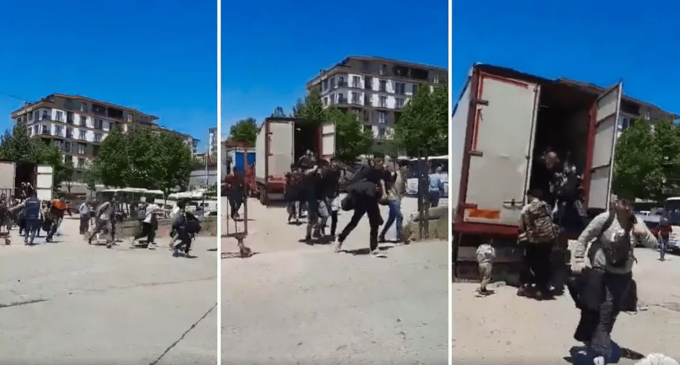 Gebze'de Çekilen ve Kaçak Göçmenlere Ait Olduğu İddia Edilen Görüntülere İlişkin Valilikten Açıklama Geldi