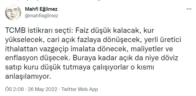 Ekonomistlerin Merkez Bankası Faiz Kararı Yorumları Mayıs 2022:  Altın, Dolar, Euro Ne Olur?