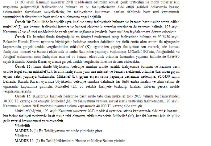 320 Seri Nolu Gelir Vergisi Genel Tebliği Yayımlandı! Vergi İstisnası 2022 ve İnternetten Para Kazanma Vergisi