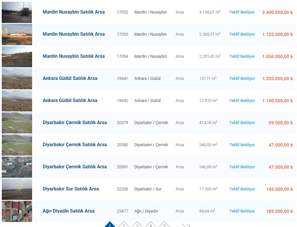 Halkbank'tan satılık arsalar! 31 Mayıs'a kadar elden çıkarılacaklar