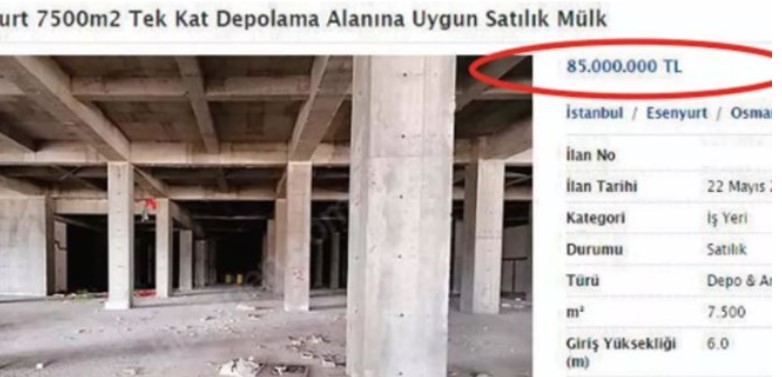 Depolar Altın Oldu! Hurdalık Depo Fiyatları Alev Aldı, Kiraları 150 Bin Lirayı Aştı