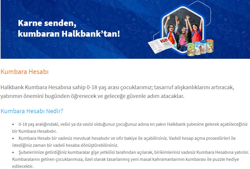 0 - 18 Yaş Çocuklara Halkbank Bedava Kumbara Dağıtacak! Karneyi Getirene Keloğlan, Hacivat-Karagöz Kumbarası Hediye