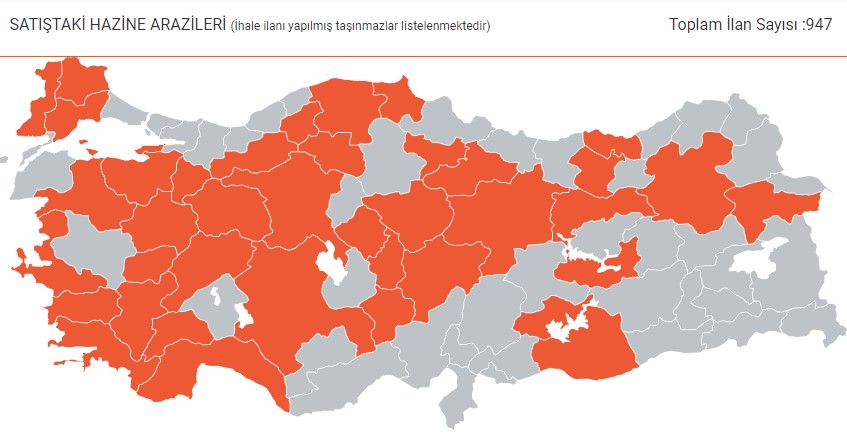 41 İlde Satılık Hazine Arazisi Başvurusu Başladı! Üzerine Tek Katlı Ev Yapmak İsteyene Aylık 270 TL Taksitle Arsa Satışı