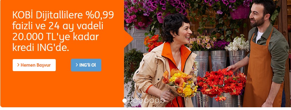 ING'den 0.99 faizle 20.000 TL kampanyası! 24 ay süre verilecek Dijital KOBİ Kredi kampanyası başladı