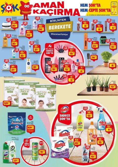 Şok'ta 7 Haziran'a Kadar Bu Fırsatları Kaçırmayın! 2.5 Kg Osmancık Pirinç, Beyaz Peynir, Bebek Bezi ve Çamaşır Deterjanı