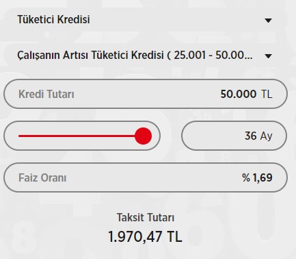 Ziraat Bankası Haziran Ayı İhtiyaç Kredisi Faiz Oranları: 10 - 20 - 50 Bin TL Kredi Hesaplama Tablosu!