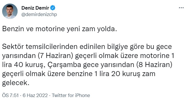 Adım Adım 30 Liraya Koşuyor! Bugün Motorin Mazot Fiyatlarına, Yarın Benzine Rekor Zam Geliyor