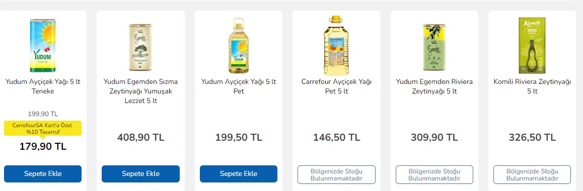 İndirim Yok, Bindirim Çok! Dolar Yükseldi, Zam Furyası İle 5 LT Ayçiçek Yağı Fiyatı 199,50 TL'ye Yükseldi