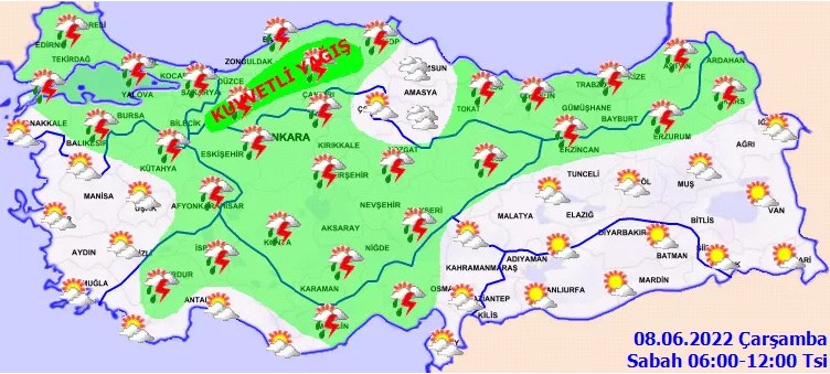 36 kent için tehlike çanları! Gökleri delecek felaketler sel, yıldırım, dolu, hortum hepsi aynı anda gelecek!