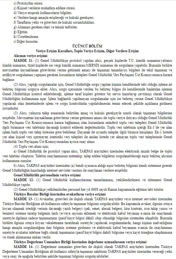 Tapu ve Kadastro Verilerinin İşlenmesi ve Elektronik Ortamda Yapılacak İşlemler Hakkında Yönetmelik Yayımlandı!