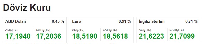 Dolar/TL 2022 Yılının En Yüksek Seviyesi İle Güne Rekorla Başladı!