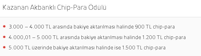 Maaşlı Çalışmak Yeterli! Akbank Kredi Kartı Olanlara 1.500 TL Karşılıksız Chip Para Veriyor