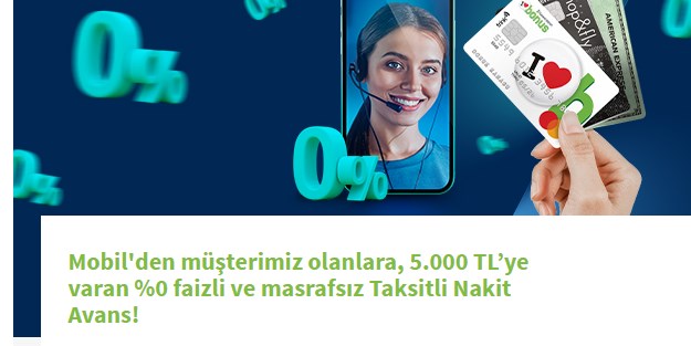 6 ay vadeli 5000 lira borç para! Garanti Bankası verecek