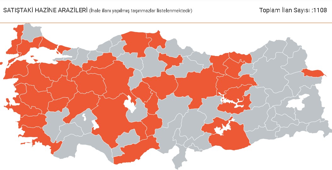 Milli Emlak Aylık 300 TL Taksitle 475 M2 Hazine Arazisi Satıyor! Devletten Satılık Arsa, Tarla İlanları