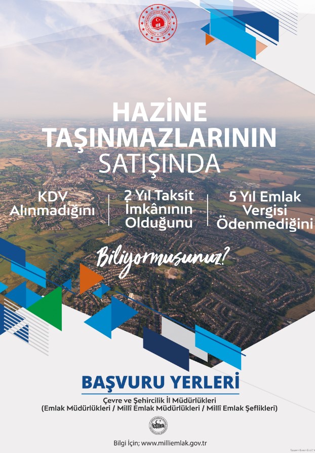 Milli Emlak Aylık 300 TL Taksitle 475 M2 Hazine Arazisi Satıyor! Devletten Satılık Arsa, Tarla İlanları