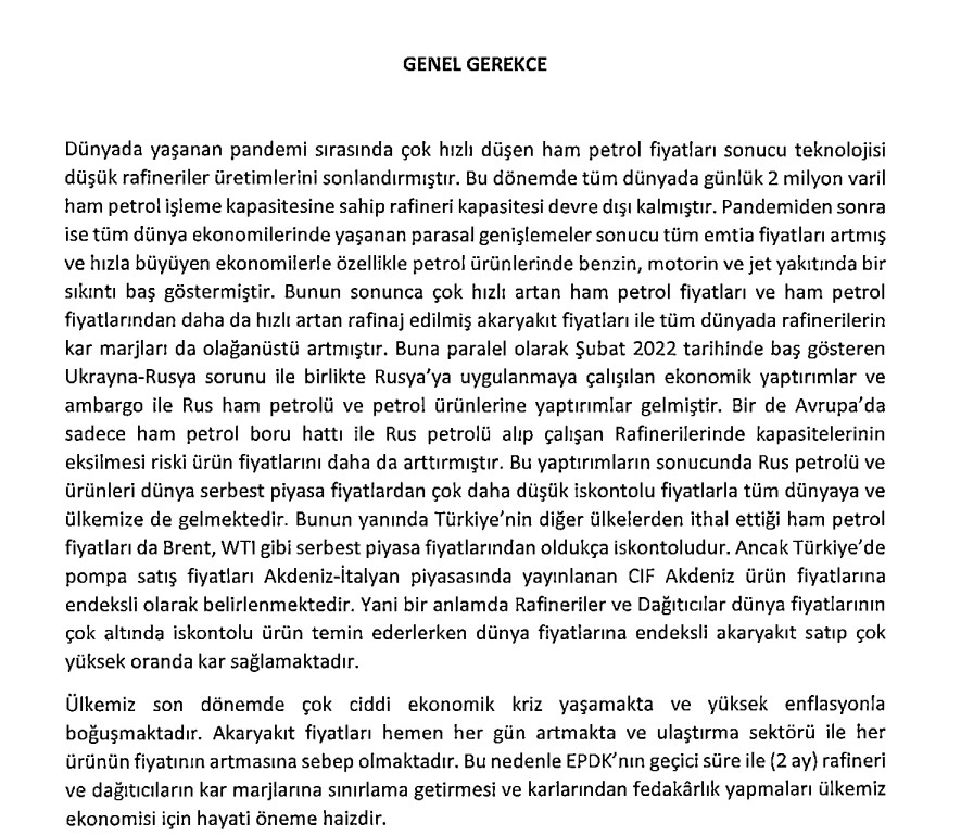 Motorin ve Benzin Alev Almıştı! Akaryakıt Fiyatlarına Tavan Fiyat Sınırlaması İçin Kanun Teklifi Verildi