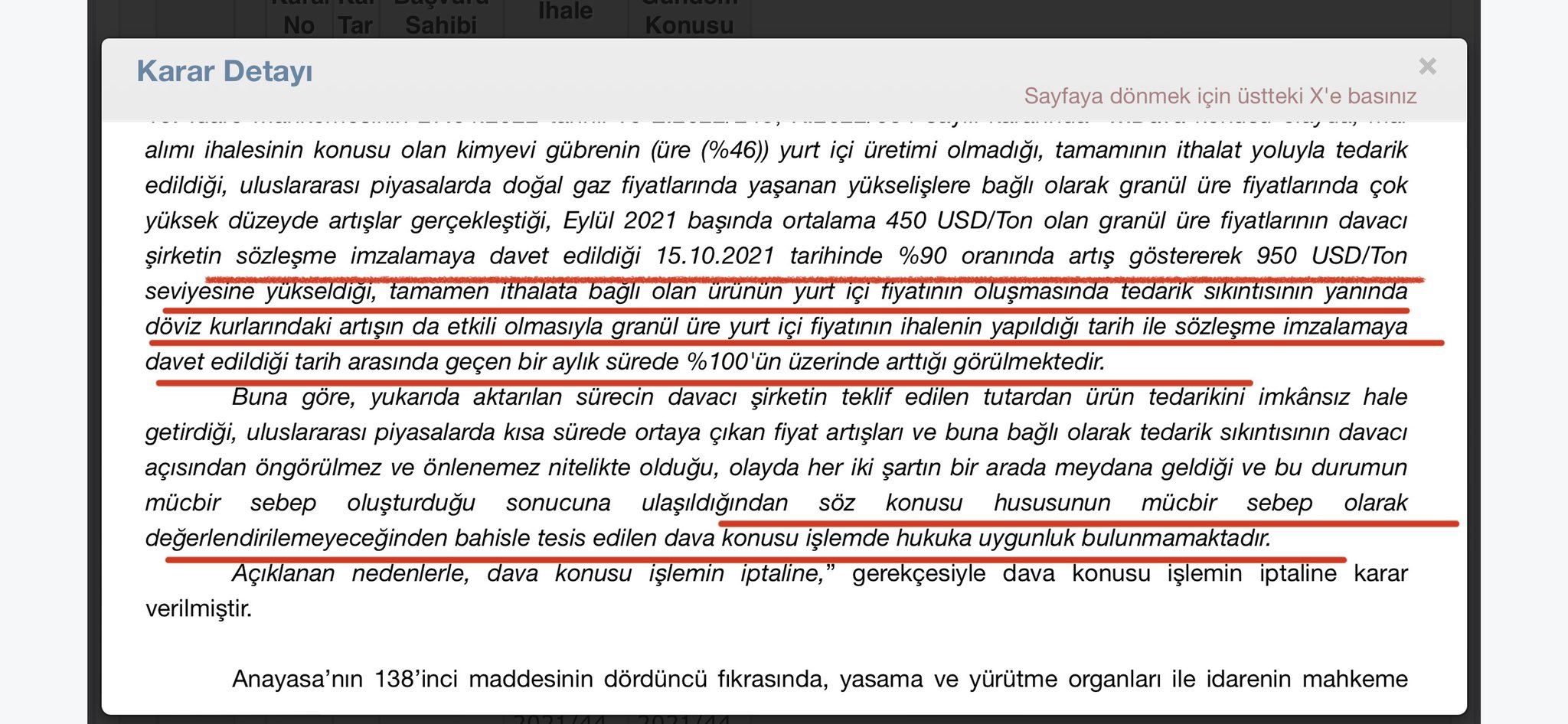 İnşaat sektörü için önemli karar! Döviz kurundaki artış nedeniyle malın fiyatında yaşanan yükselme mücbir sebep oldu