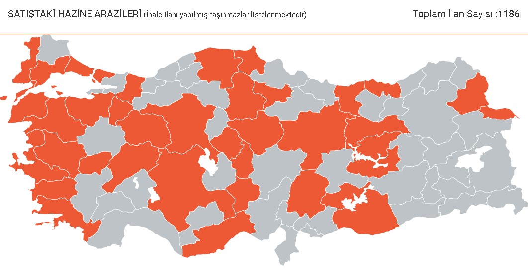 1186 Hazine Arazisi Satışta! Milli Emlak Fiyatları Dibe Çekti: 3.180 TL'ye Arsa, 6 Bin TL Tarla, 4.500 Liraya Bahçe