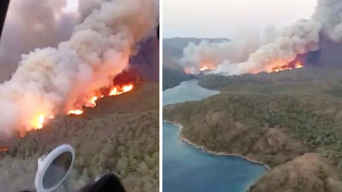 Muğla Marmaris orman yangınında son durum ne, yangın neden çıktı? Bakan Soylu'dan açıklama!