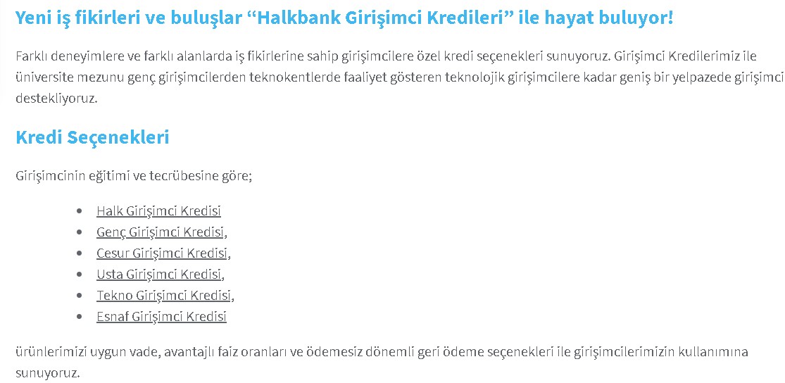 Kendi İşinin Patronu Olmak İsteyenlere Halkbank 60 Ay Vadeli, 12 Ay Ödemesiz Dönemli 250.000 TL Kredi!