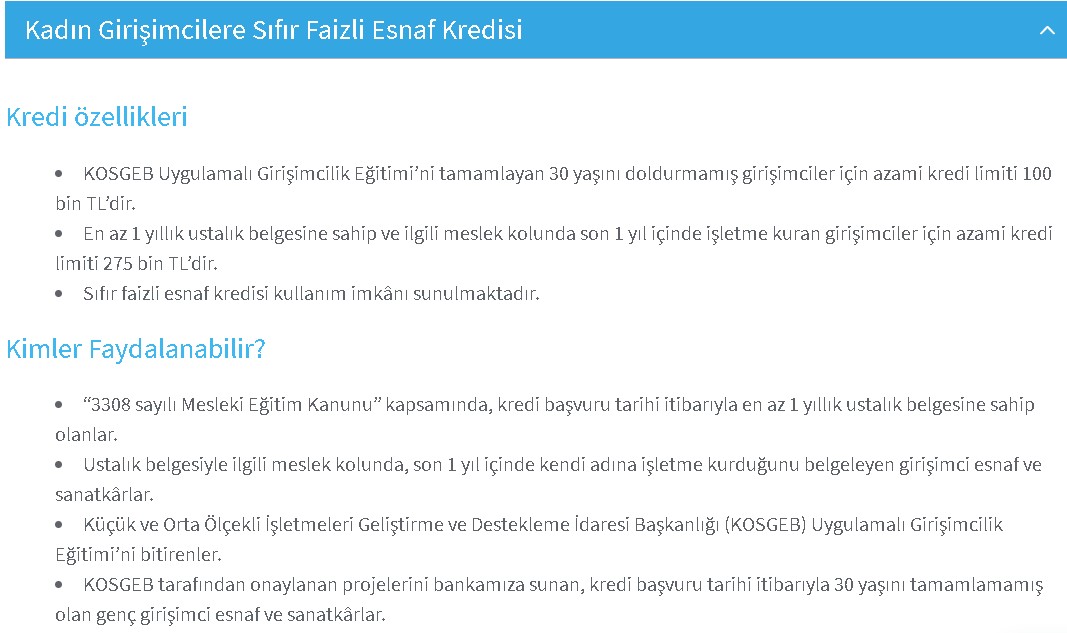 Kendi İşini Kurmak İsteyen Kadınlara Halkbank 275.000 TL Faizsiz Kredi Veriyor!