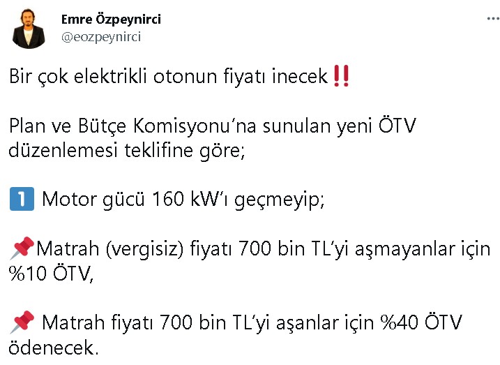 AK Parti Meclise Sundu! Yeni ÖTV Düzenlemesi Sıfır Araç Fiyatlarına 280 Bin TL İndirim Müjdesi