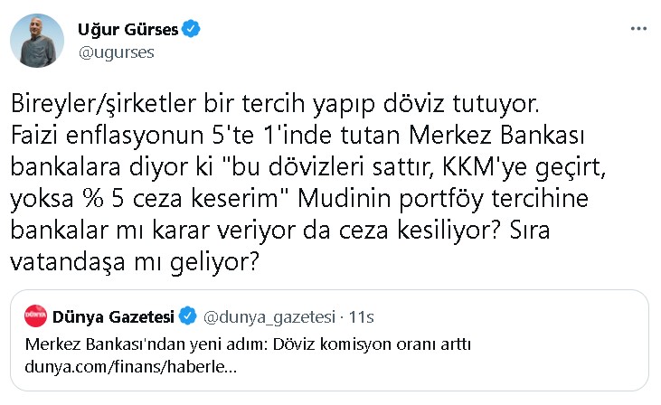 Dolar Kurunda Cuma Depremi: Yükseliş Yeniden Başladı, Merkez Bankası Dolara Komisyon Müdahalesi Yaptı!