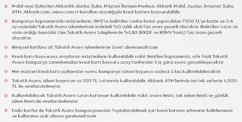 Akbank'tan Kredi Kartı Olanlara Faizsiz Bayram Kredisi! 7.500 TL Sıfır Faizli Borç Para Verilecek