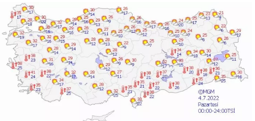 Sırılsıklam etmişti, şimdi cayır cayır yakacak! Meteoroloji'den o illere uyarı!