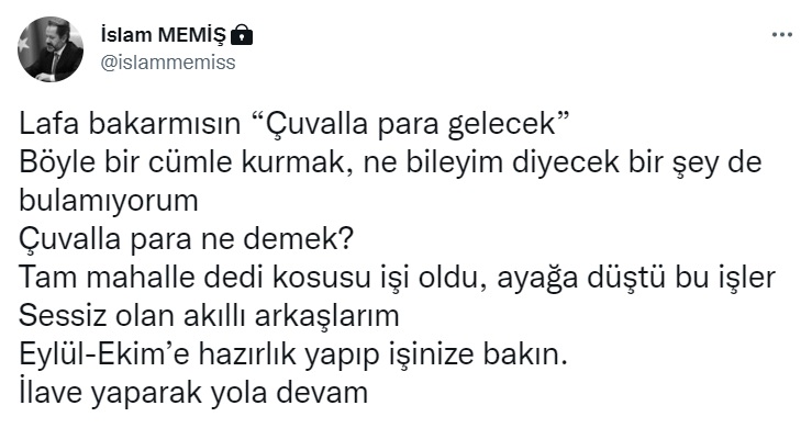 Dolar 6 TL Olacak Diyen Şakkadanak Necmettin Batırel’e İslam Memiş’ten Çok Sert Tepki!