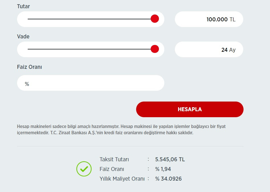 100 Bin TL İhtiyaç Kredisinin Aylık Taksitleri Kamu Bankalarında Kaç TL? Ziraat Bankası, Vakıfbank, Halkbank Kredi Maliyetleri!