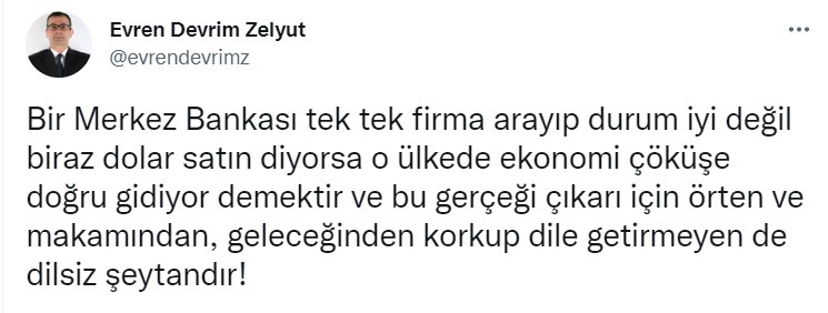 Merkez Bankası'nın Dolara Müdahalesi Hakkında Şok İddia!