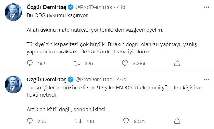 Özgür Demirtaş Son 99 Yılın En Kötü Ekonomi Yönetimini Açıkladı!