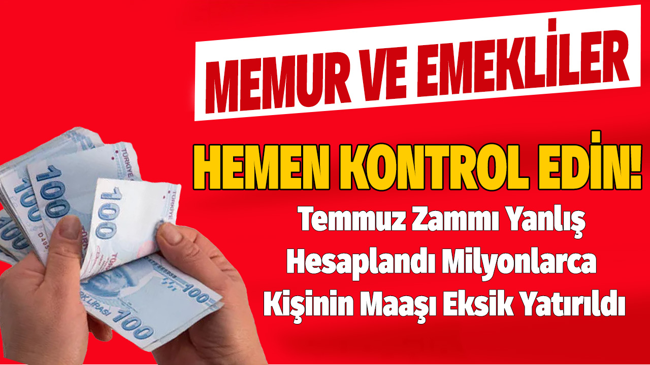 Temmuz maaş farkı için beklenen tarih açıklandı! Emekli, memur emeklisi, dul ve yetim maaş farkları ne zaman yatacak?