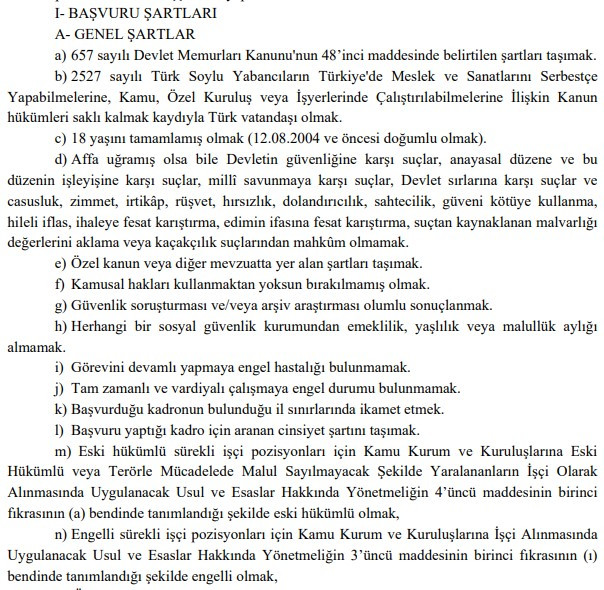 GSB personel alımı başvuru şartları! Gençlik ve Spor Bakanlığı sürekli işçi alımı ilanı 2022 başvurusu duyurusu