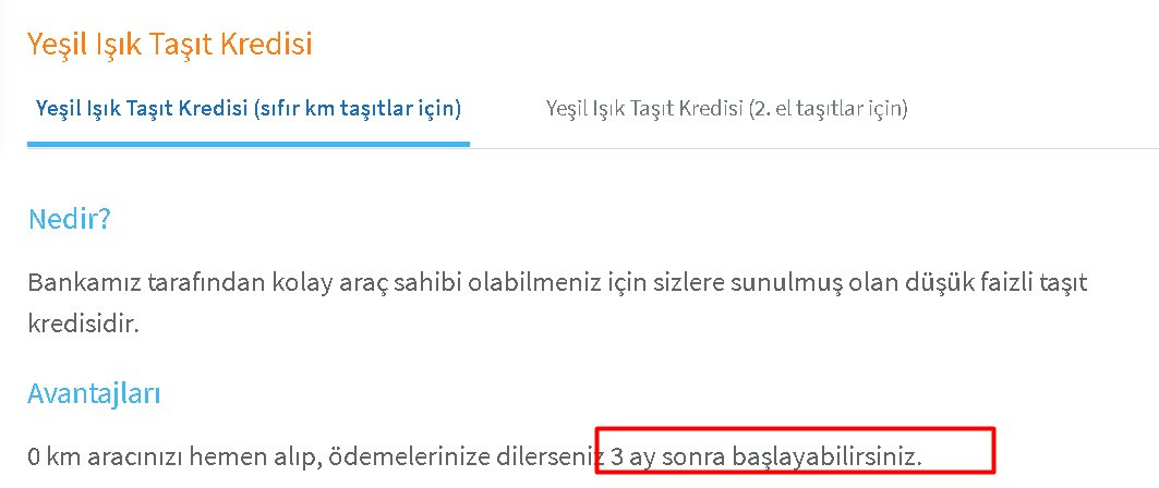 Sıfır arabanı hemen al, keyfini peşin sür ödemesine 3 ay sonra başla! Halkbank yeşil ışık taşıt kredisi Ağustos 2022
