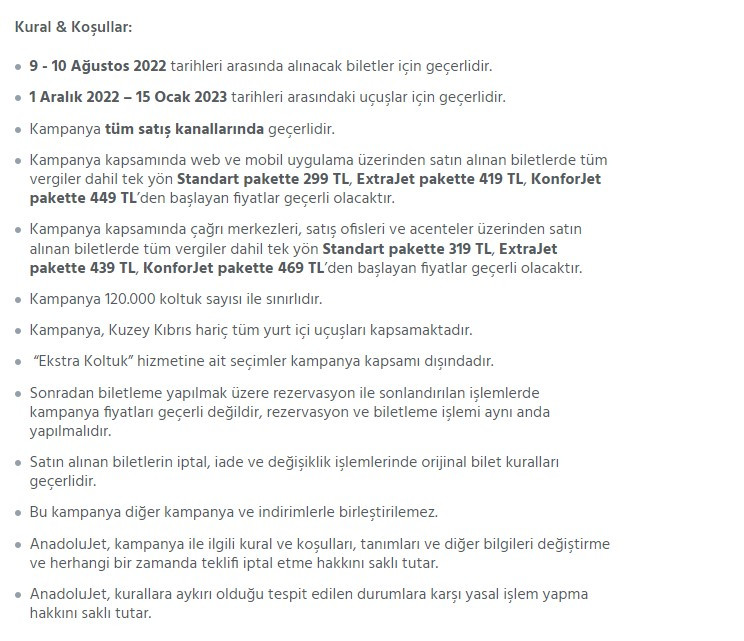 Anadolu Jet ucuz uçak bileti kampanyası başladı! İndirimli bilet fiyatları kaç TL, uçuş tarihleri ve kampanya koşulları neler?