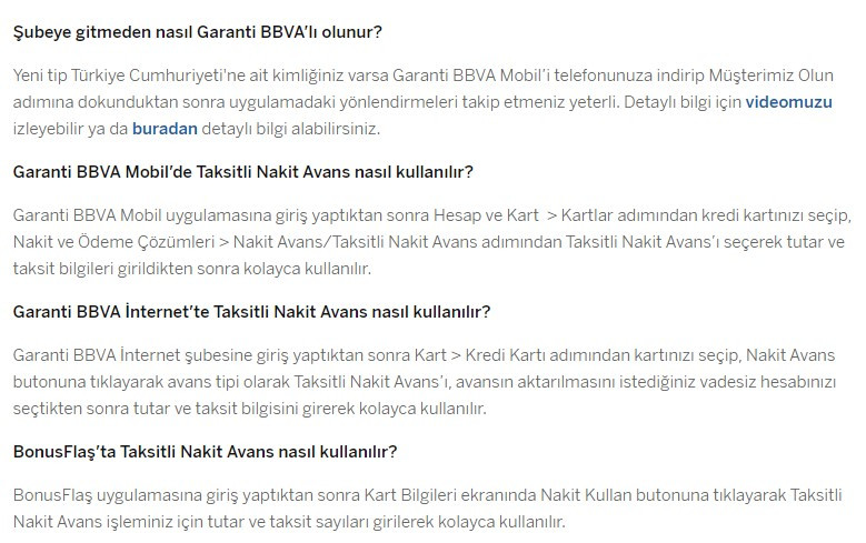 Garanti BBVA Bankası'ndan borç para gibi faizsiz taksitli nakit avans kampanyası! Anında 5.000 TL çekebilirsiniz