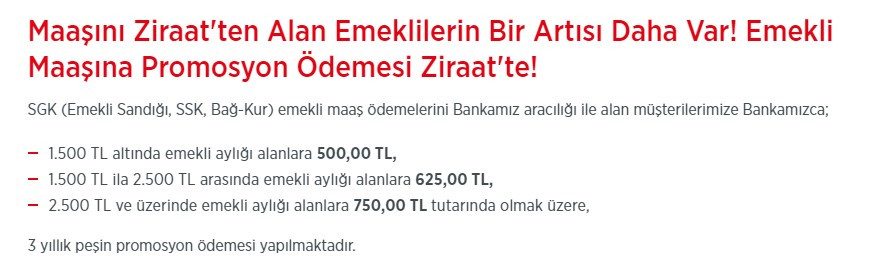 Bankalar en yüksek promosyon teklifi için birbiri ile yarışıyor! Özel bankalar gaza bastı, emekli maaşı promosyonu için sınır 9 bin liraya dayandı