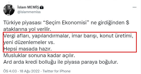 İslam Memiş erken seçim tarihi verip bombayı patlattı: Vergi affı ve yeni imar barışı affı 2022 - 2023 ne zaman çıkacak açıkladı!