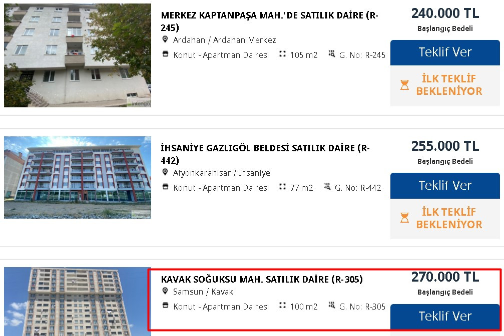 Denizbank emlakçıları solladı, ucuz konut satışı başladı! Süper lüks sitede 3+1 daire 270 bin TL verenin olacak