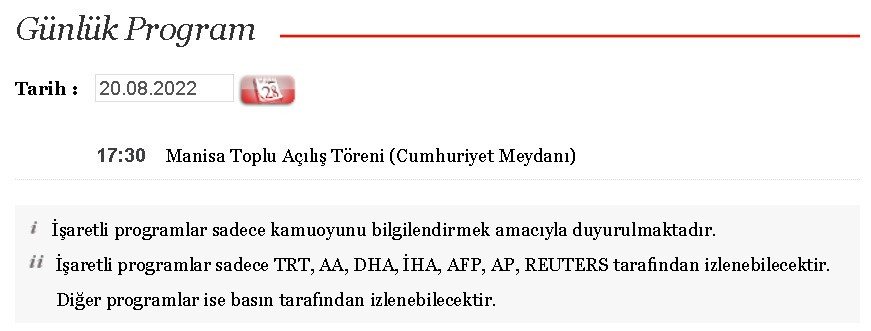 Cumhurbaşkanı Erdoğan Manisa'da! Manisa toplu açılış töreni mitingi nerede, saat kaçta, kuru üzüm fiyatı açıklanır mı?