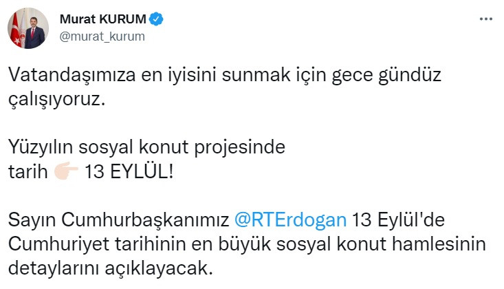 Son dakika, tarih belli oldu! TOKİ sosyal konut projesini Cumhurbaşkanı Erdoğan o tarihte açıklayacak!