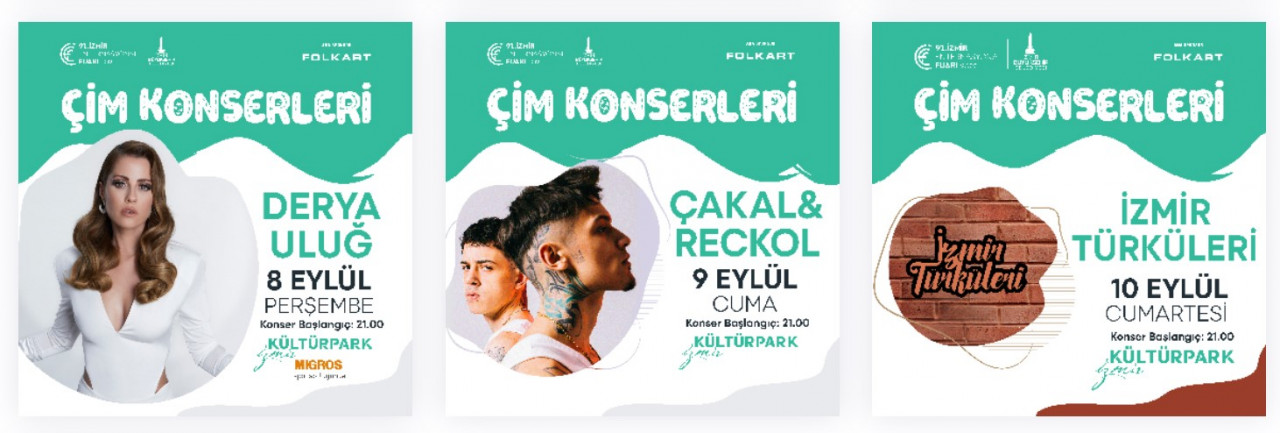 91. İzmir Enternasyonal Fuarı 2022 ne zaman? Fuar konserleri, çim konser ve etkinlik takvimi, bilet ücreti, giriş fiyatı kaç TL?