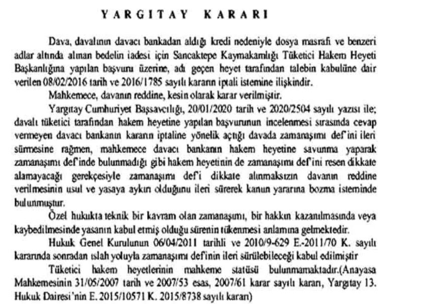 Yargıtay emsal karar açıkladı: Kredi çekerken ödediğiniz o parayı hemen geri alın!