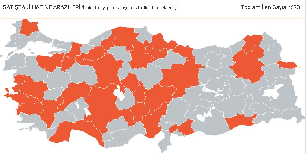 Hiç evi olmayanlar dikkat! Milli Emlak aylık 163 TL taksitle satılık hazine arazileri yayımlandı