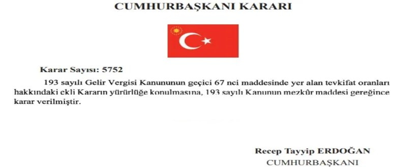 Resmi Gazete'de TL mevduata yeni destek! Bankada parası olanlara Cumhurbaşkanı Erdoğan'dan en yüksek 32 günlük vadeli mevduat faiz oranını coşturacak flaş imza